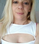 Donna, 47 anni, corporatura normale, bianca, di alessandria