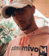 Uomo latino, 20, snello, di Este